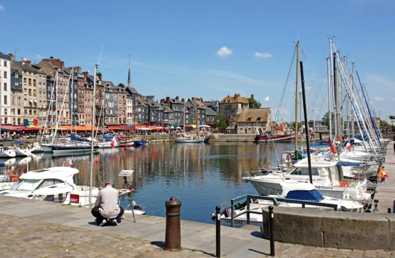 Maison Cosy Proche De La Plage De Honfleur Apartment Bagian luar foto